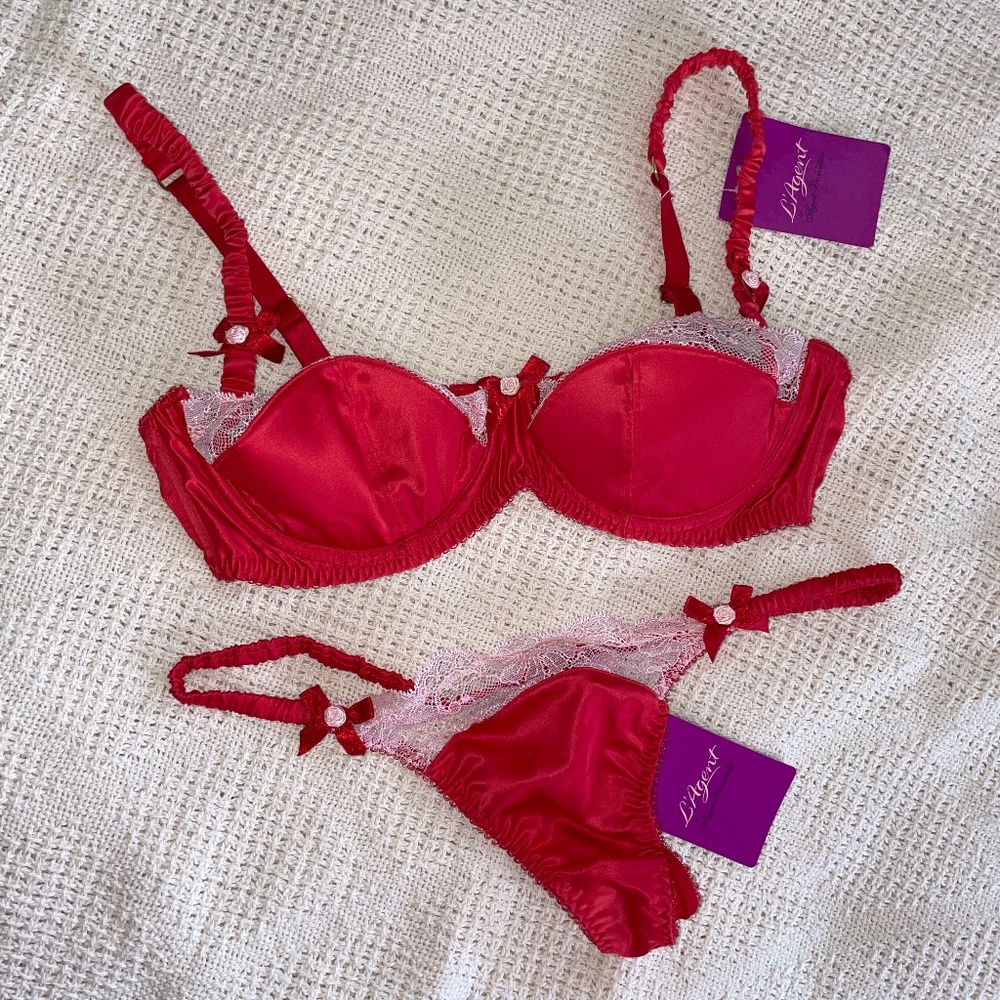 Lagent by agent provocateur Valentine’s Day lingerie set